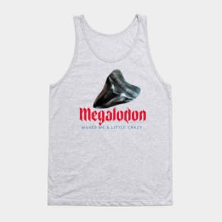 Megalodon Shark Design Tank Top